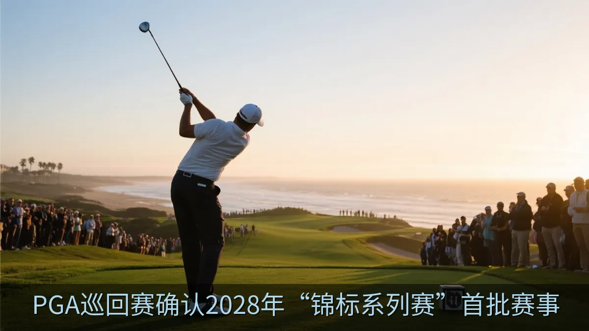 PGA巡回赛确认2028年“锦标系列赛”首批赛事