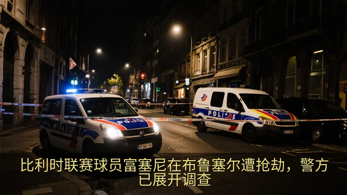 比利时联赛球员富塞尼在布鲁塞尔遭抢劫，警方已展开调查
